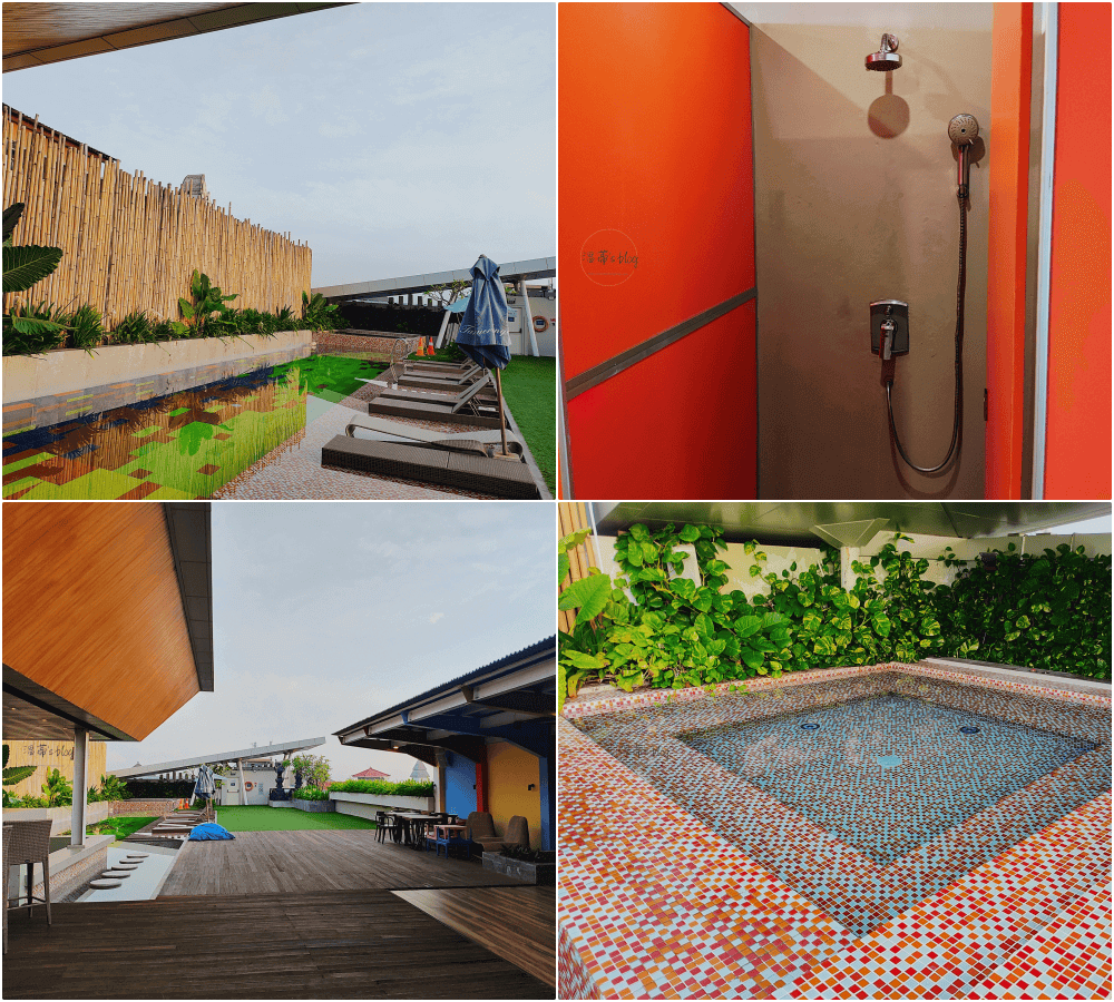 公共空間－頂樓（泳池、酒吧）