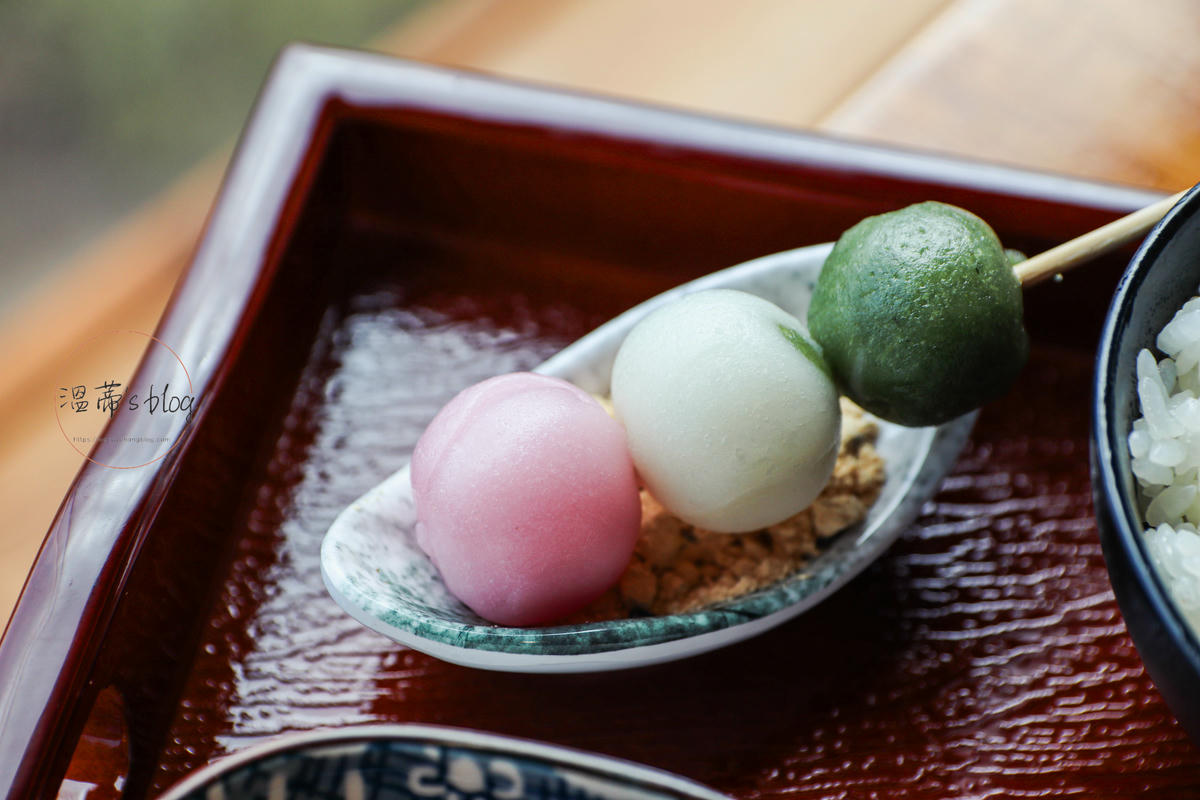 石門水庫景觀餐廳-「環湖咖啡2號店」全新菜單登場,在湖光山色中遠離塵囂-附菜單 - 第24張圖 三色團子