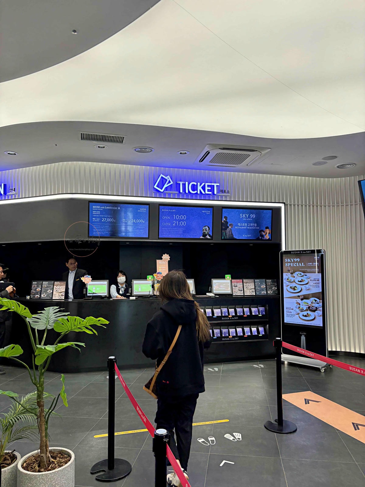 釜山X the SKY 購票區