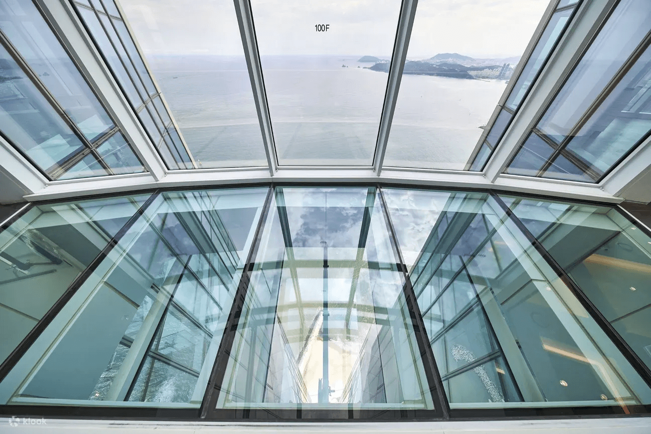 釜山X the SKY 透明玻璃