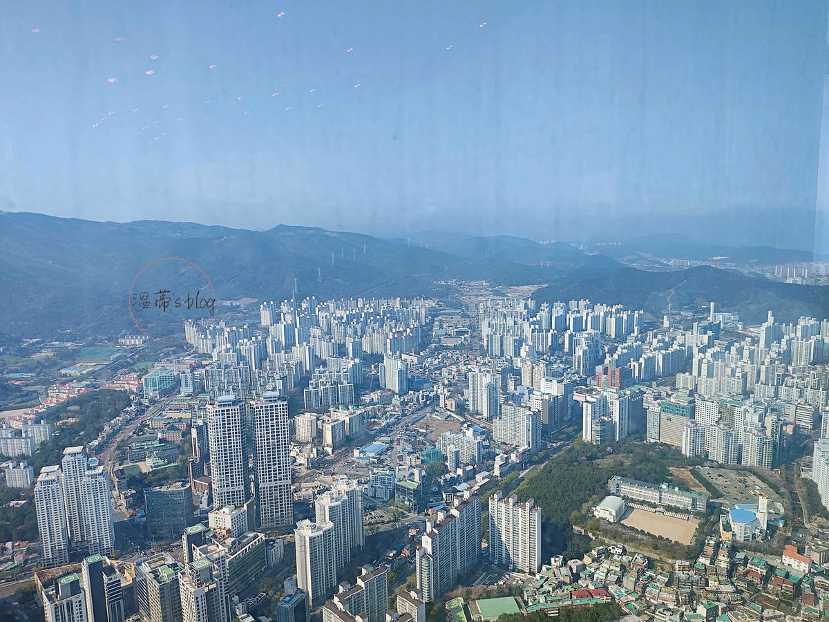 釜山X the SKY 風景