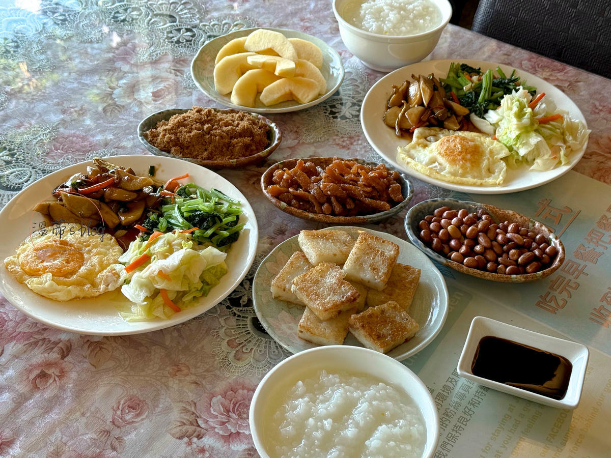 清境峰情民宿 早餐