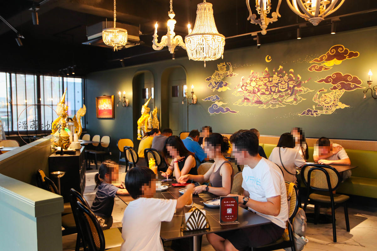 彰化福興美食「老皇家泰國古典餐廳」鹿港人氣泰式搬家了!包廂+免費停車,吃合菜更便利-附菜單 - 第5張圖 老皇家泰國古典餐廳 店內環境