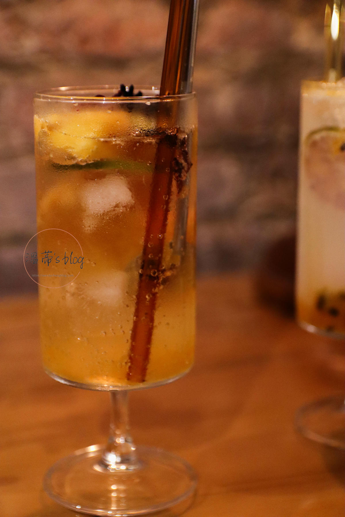 鹿港咖啡廳「金盛二三」老屋氛圍超好拍!-附菜單 - 第20張圖 金鑽鳳梨氣泡160元