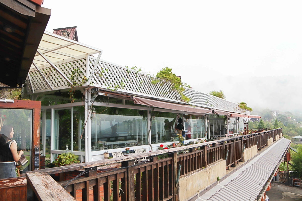 來福居玻璃屋景觀餐廳 下午茶用餐環境