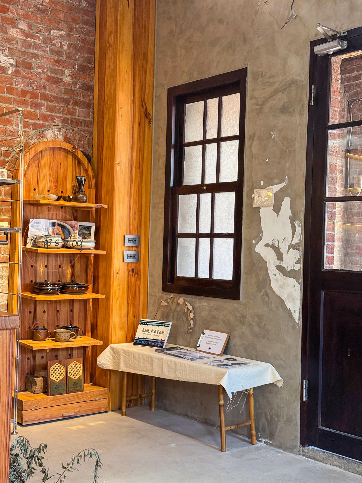 鹿港咖啡廳「弎茶」紅磚老宅×日式茶點-附菜單 - 第9張圖 店內環境
