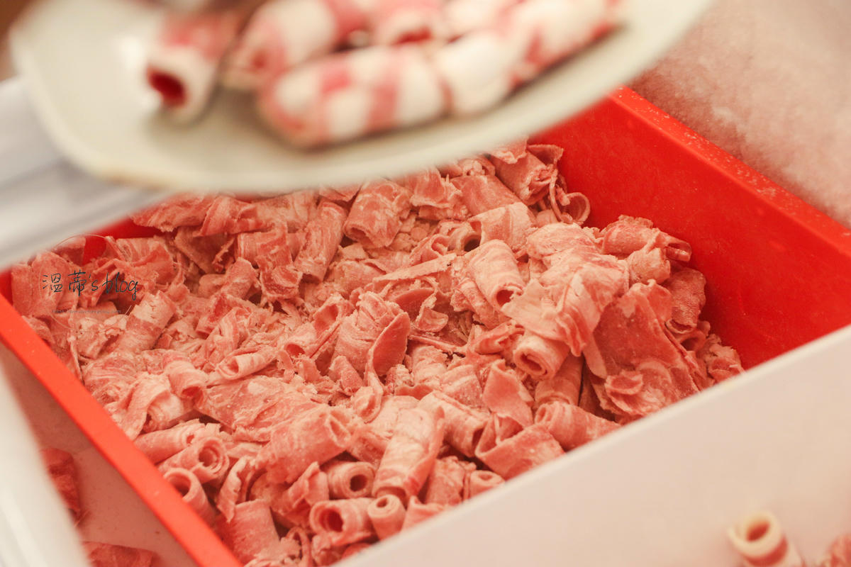 羊肉片、牛肉片