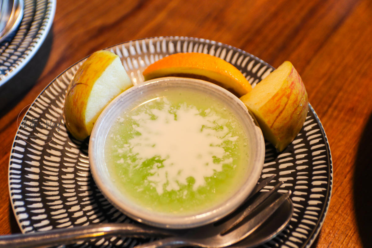 季節水果串、甜點