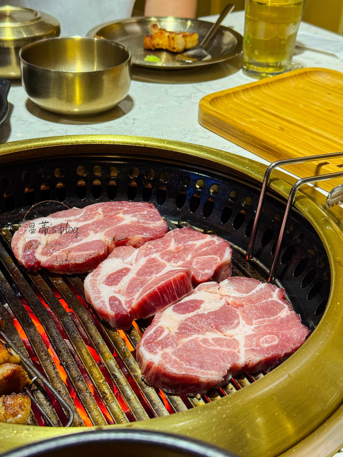 韓國汝矣島餐廳|육가온 여의도:專人代烤的高質感燒肉店 - 第14張圖 燒肉