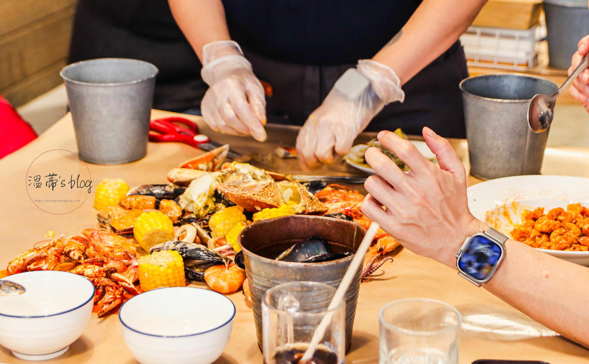 桃園華泰 outlet 聚餐推薦「Big Pier 大碼頭美式手抓海鮮餐廳」-附菜單 - 第3張圖 Big Pier 大碼頭美式手抓海鮮餐廳 海鮮桶