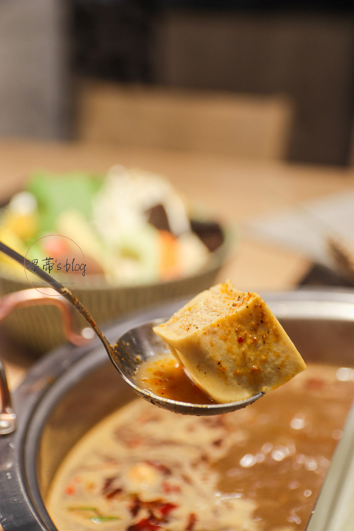 桃園藝文特區「極禾優質鍋物」海鮮七小福太強!湯底自然回甘不死鹹-附菜單 - 第23張圖 麻辣