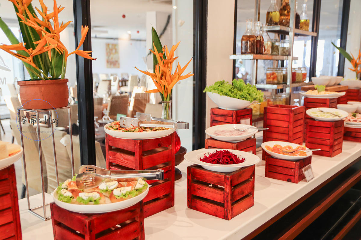 斯里蘭卡住宿|阿瑪基阿利亞飯店(Amagi Aria)漂亮的潟湖景飯店 - 第22張圖 阿瑪基阿利亞飯店 自助餐吐司