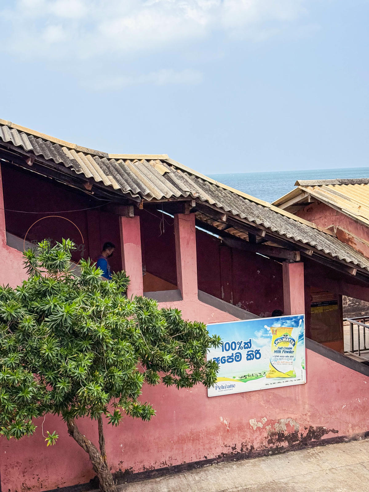 斯里蘭卡景點|搭上世界最美的濱海火車,斯里蘭卡海岸線火車體驗分享 - 第5張圖 火車站景色