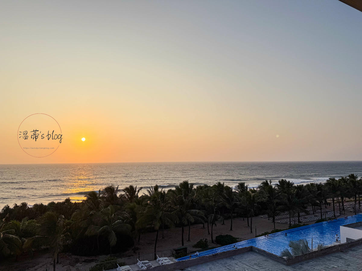 Hotel Riu Sri Lanka 夕陽