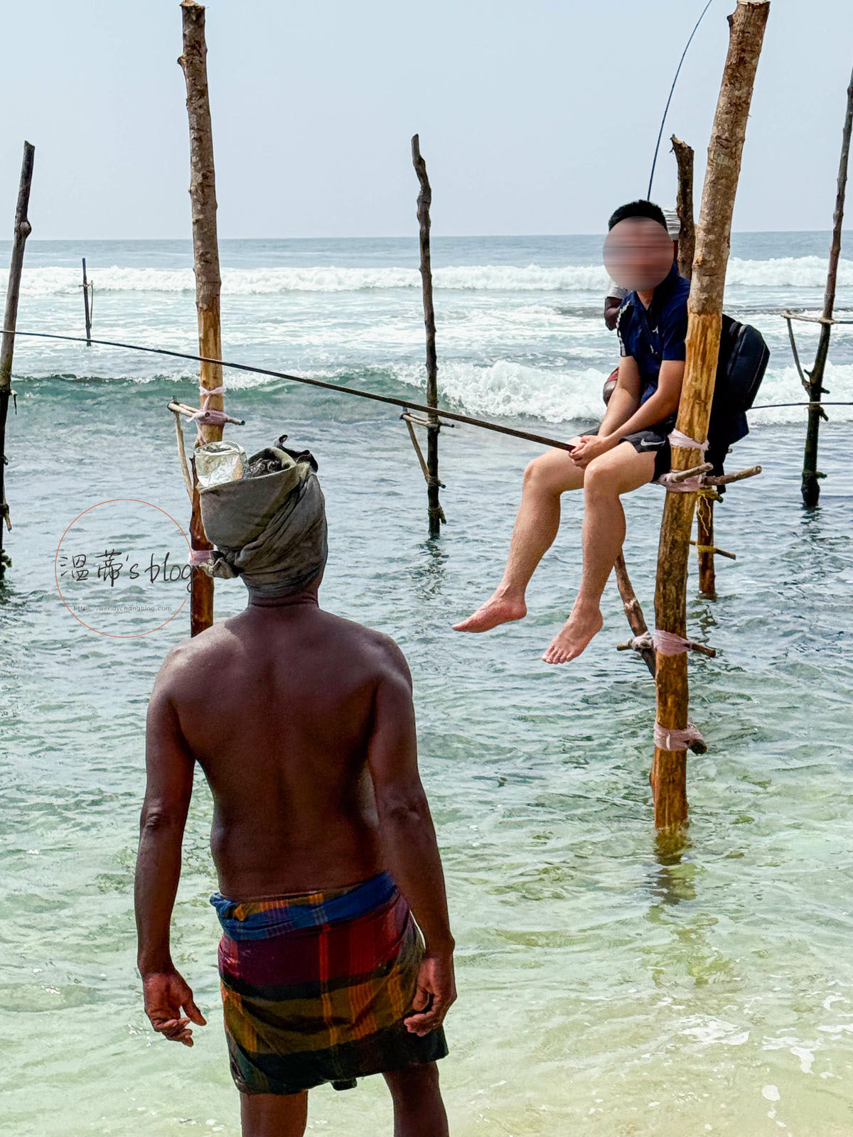 斯里蘭卡高蹺立釣 Stilt Fishing|全球唯一的傳統釣魚方法 - 第3張圖 斯里蘭卡立釣