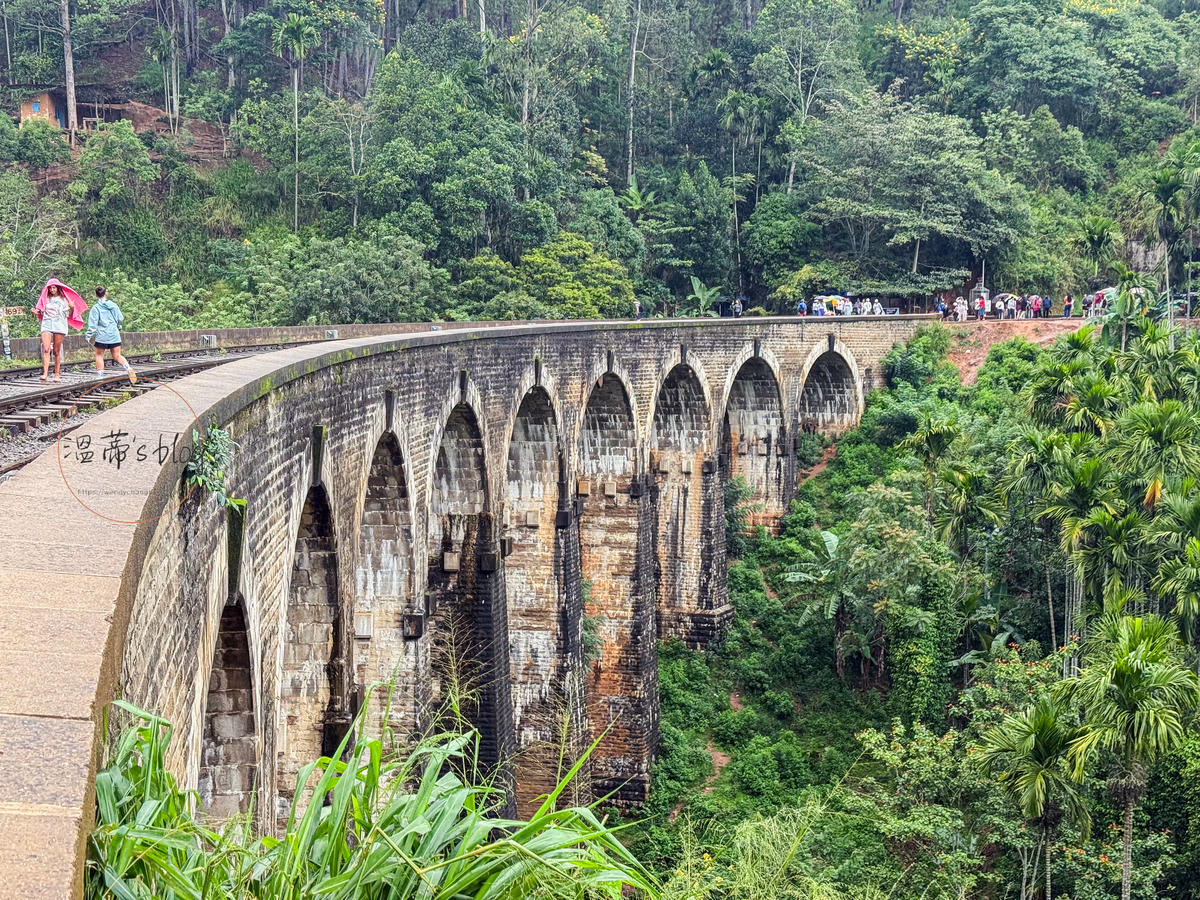 斯里蘭卡景點|九拱橋 Nine Arches Bridge隱身於高山的「天空之橋」 - 第9張圖 九拱橋