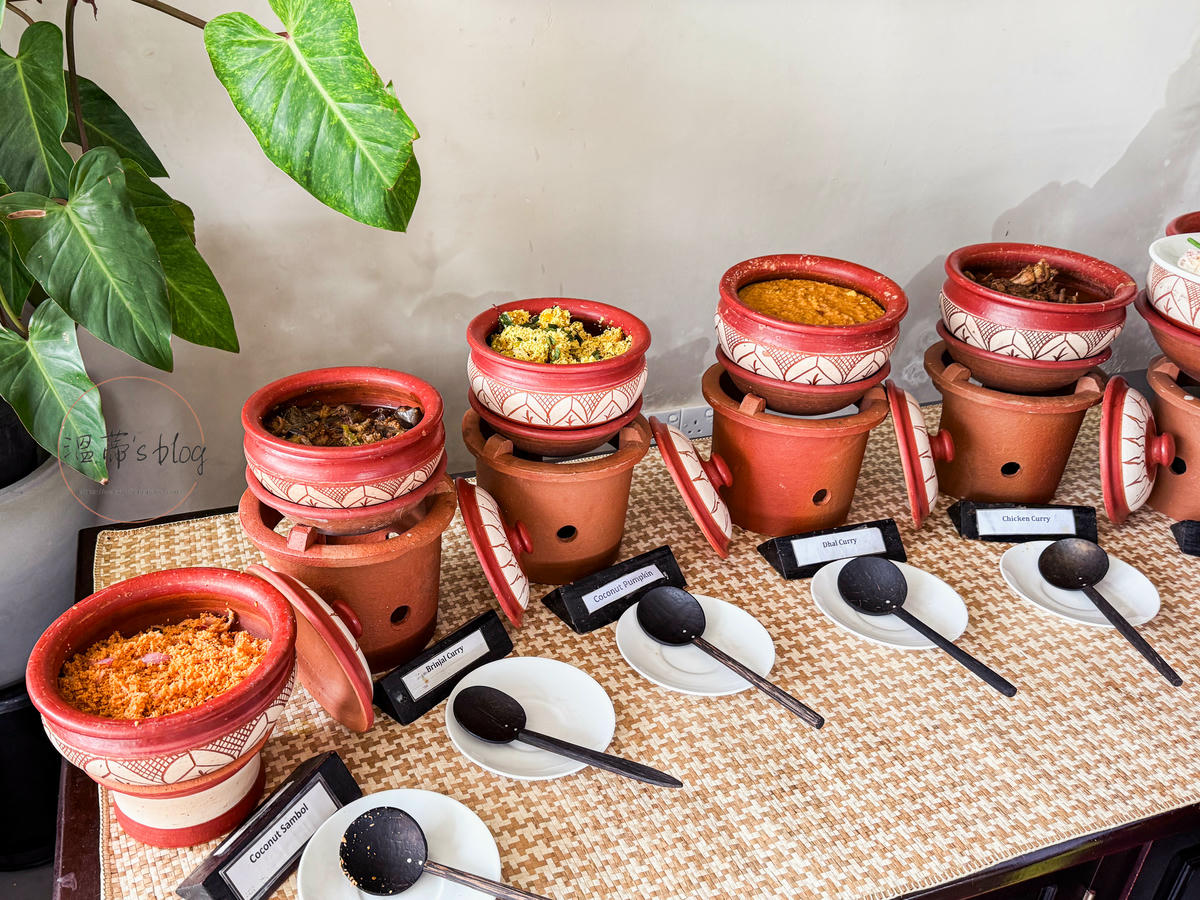 斯里蘭卡康堤餐廳|Nishantha’s Restaurant體驗當地料理與山城景觀 - 第6張圖 自助餐