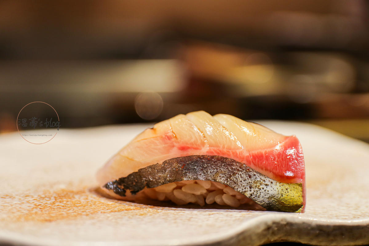 桃園藝文特區美食「本壽司」高級無菜單料理,情侶約會聚餐都適合 - 第12張圖 花蓮笛鯛