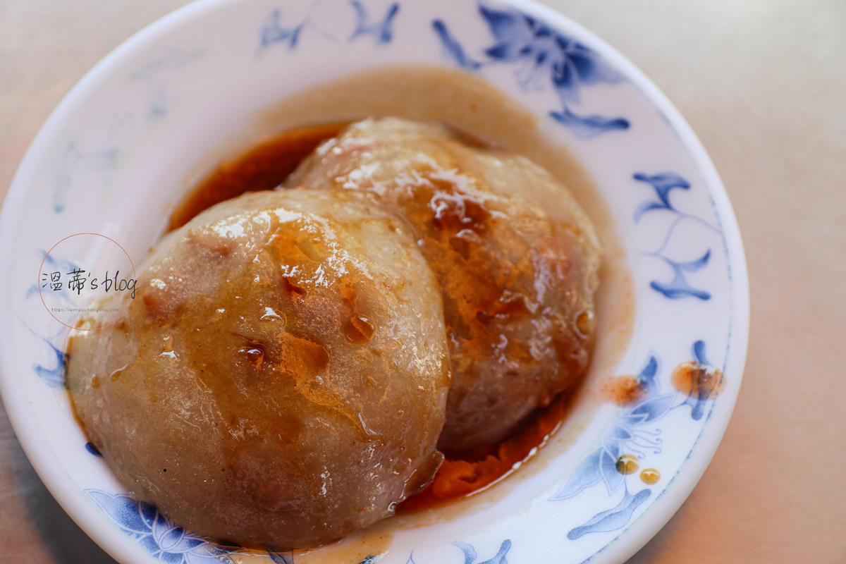 屏東夜市美食「上讚肉圓大腸粉腸(27攤)」在地80年老店-附菜單 - 第11張圖 肉圓60元/份