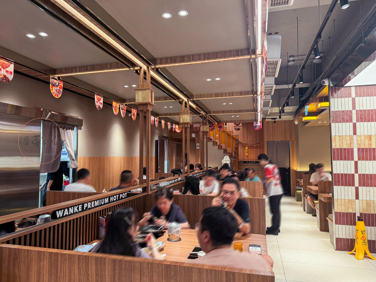 萬客什鍋 店內座位