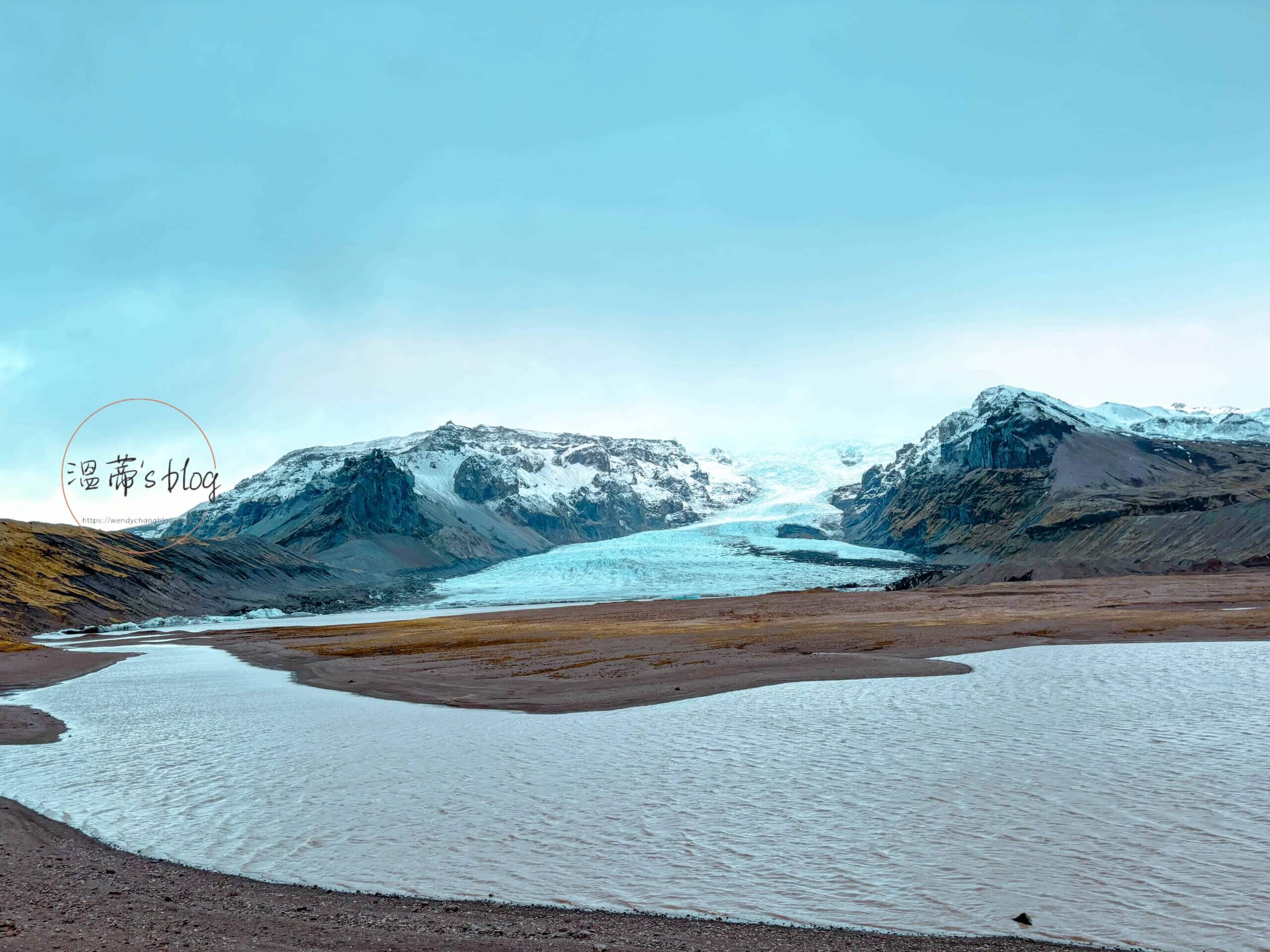 冰島旅遊景點 Kvíárjökull Glacier