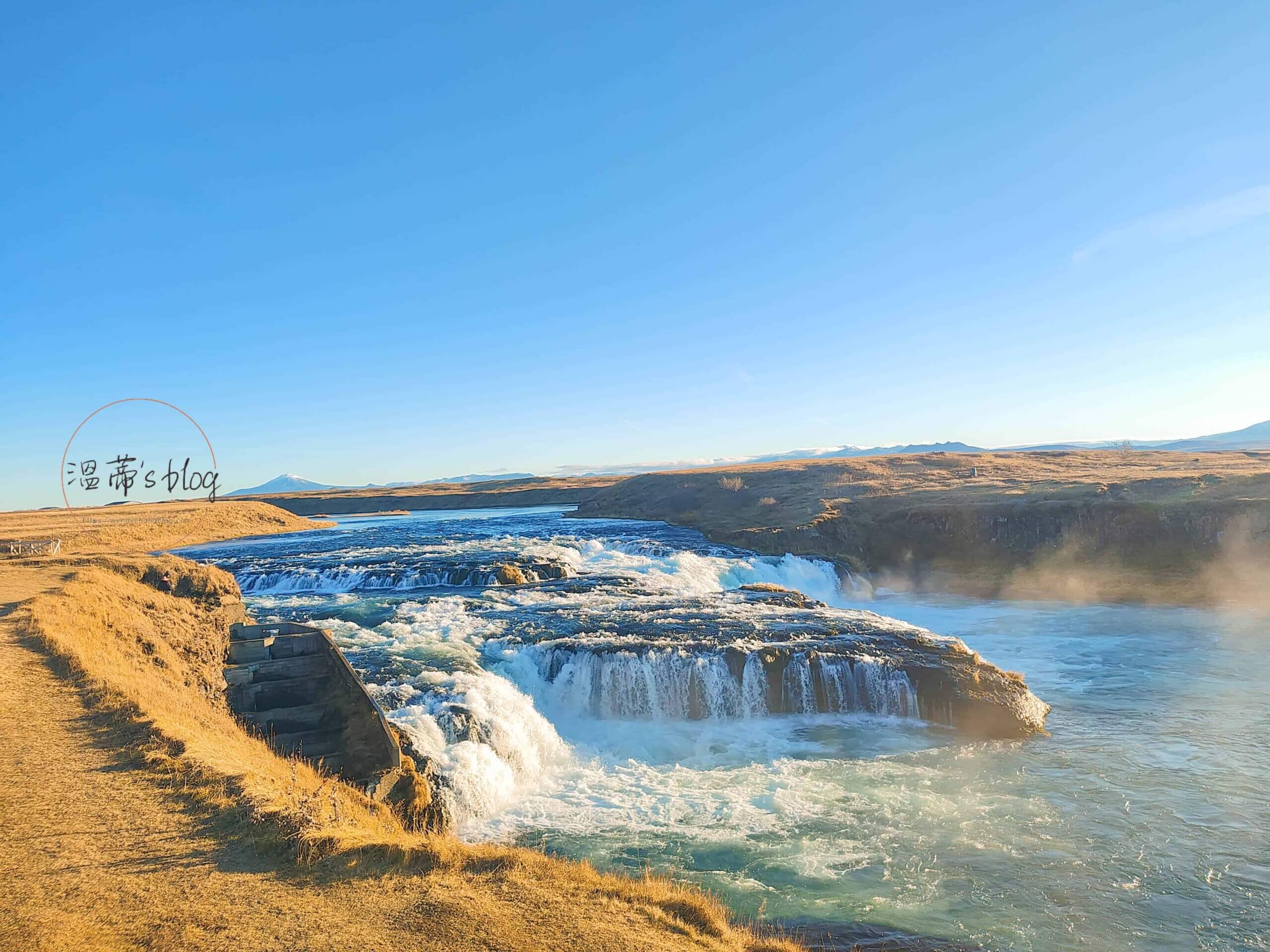 冰島旅遊景點 urriðafoss鱒魚瀑布