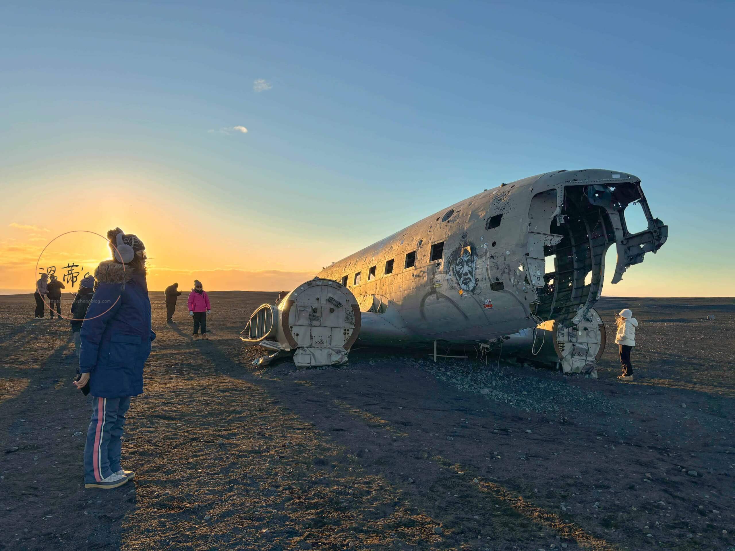 冰島飛機殘骸Solheimasandur Plane Wreck