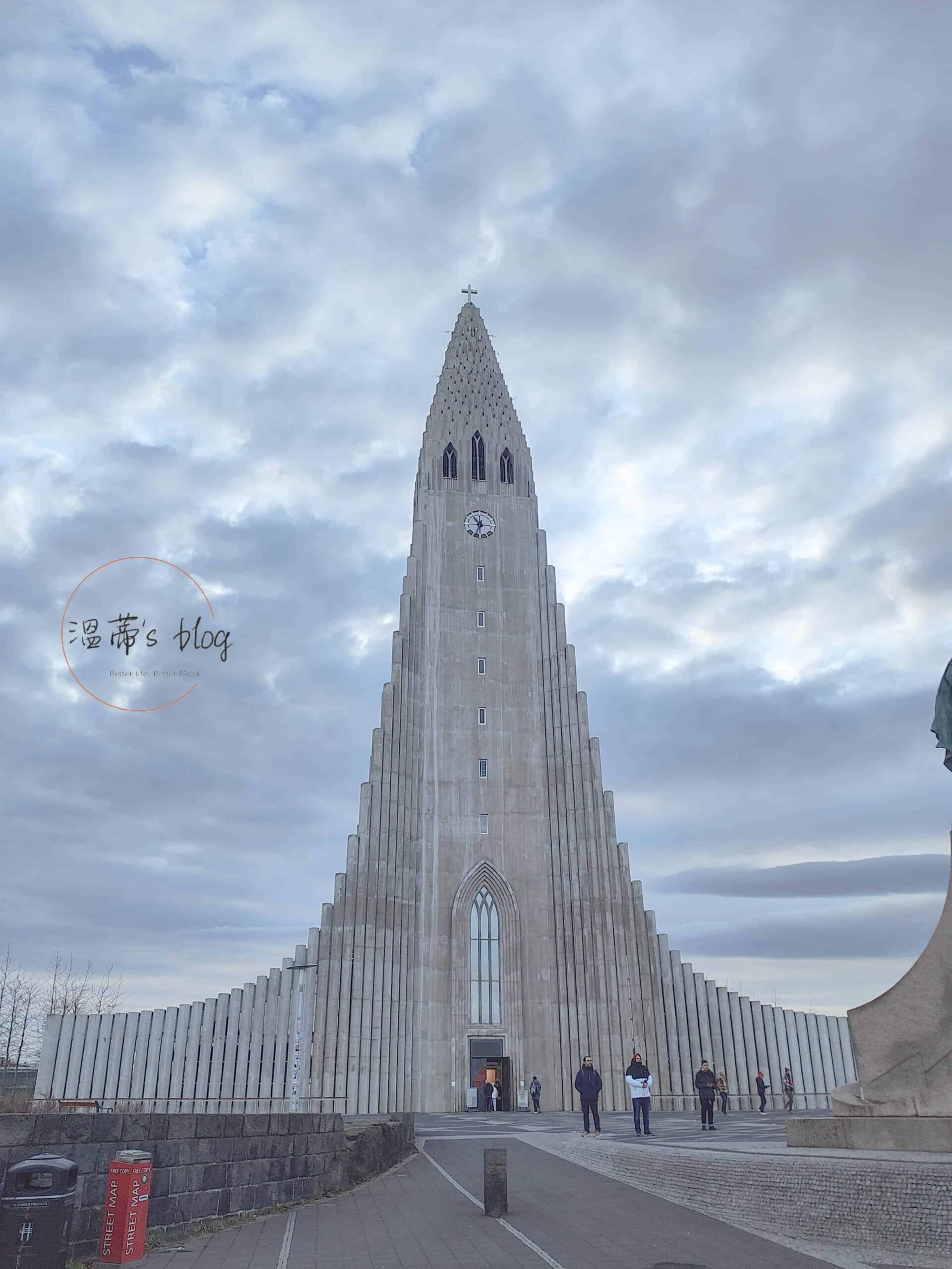 冰島雷克雅維克景點 哈爾格林姆教堂Hallgrímskirkja外觀