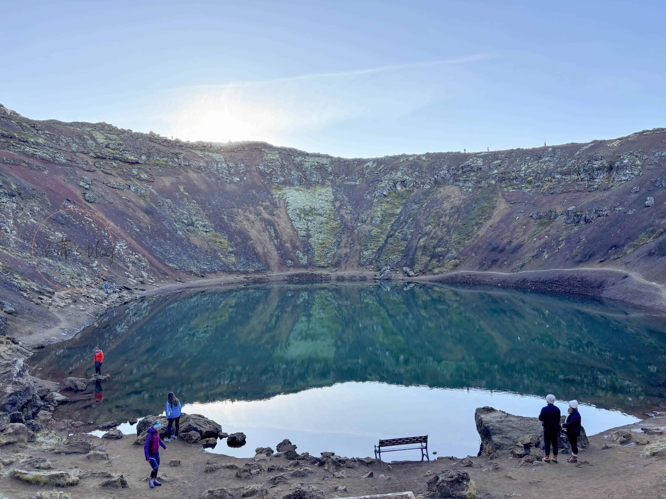 Kerid Crater火口湖